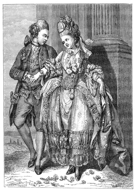 The Costume Of Marriage, (1885).Artist: Schenau