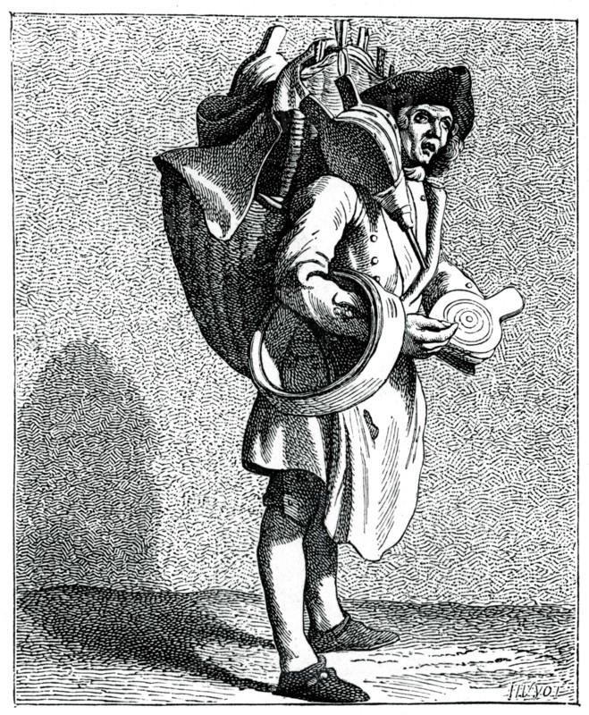 Bellows or buckets to mend!, 1737-1742.Artist: Bouchardon