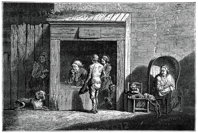 Scribe, (1885).Artist: Boissieu