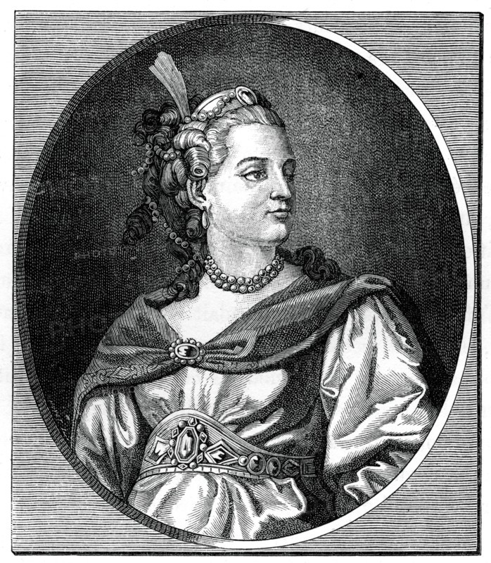 La Clairon, 1766.Artist: Schenau