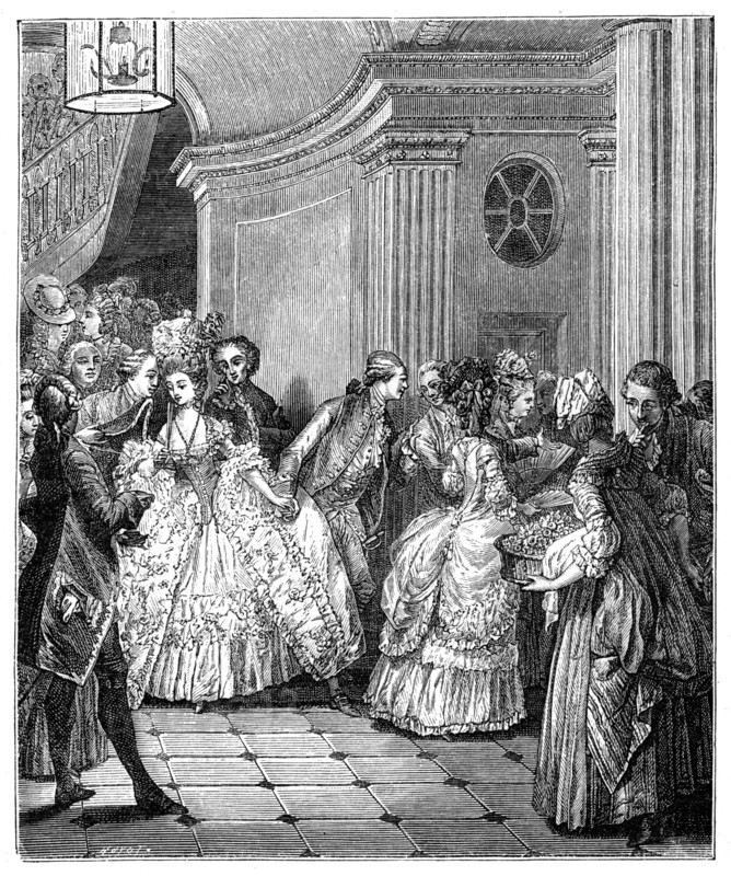 Leaving The Opera, (1885).Artist: Moreau