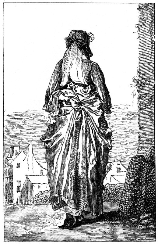 French Costume, (1885).Artist: Jean-Antoine Watteau