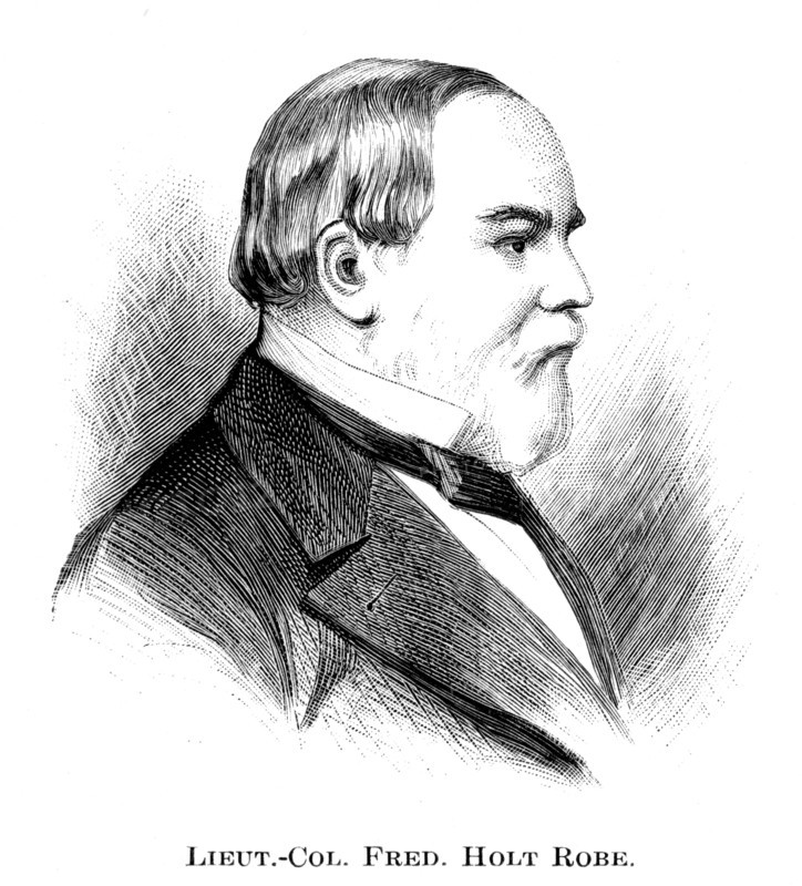 Lieutenant Colonel Frederick Holt Robe, (1886). Artist: Unknown