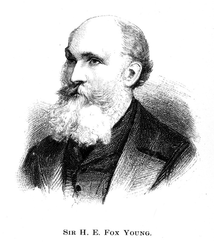 Sir Henry Edward Fox Young, (1886). Artist: Unknown