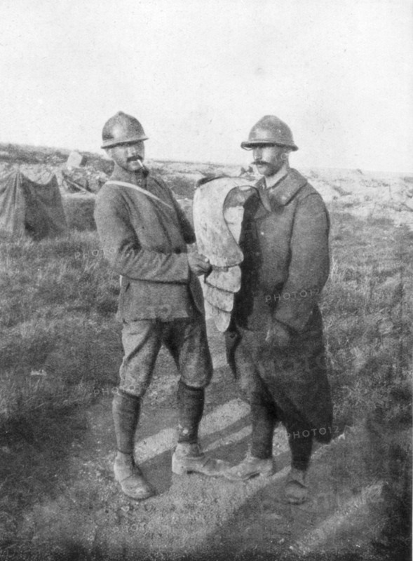 Body armour of the German Sturmtruppen (Storm Troops), Verdun, 1917, (1926). Artist: Unknown