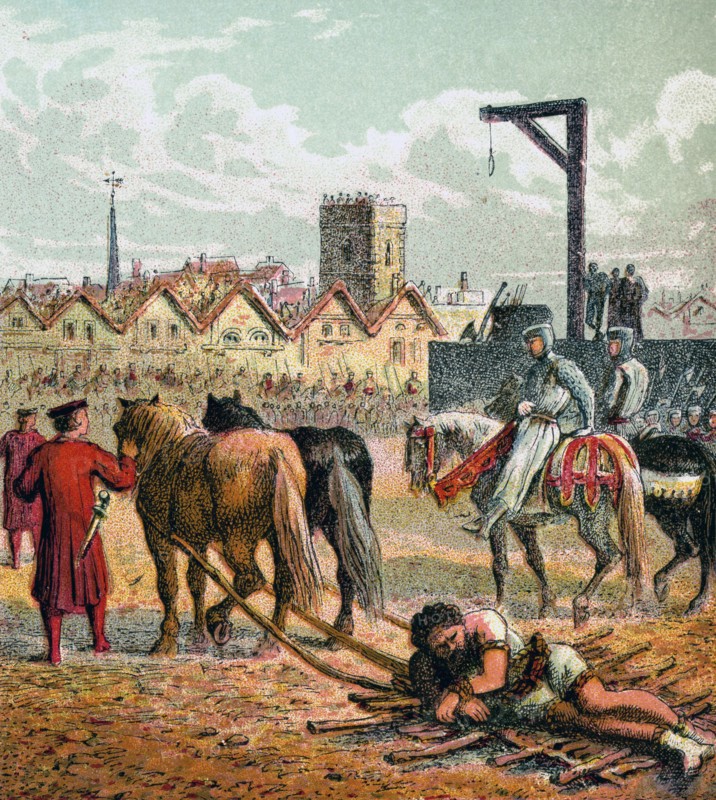 'Wallace Executed', 1305, (c1850). Artist: Unknown