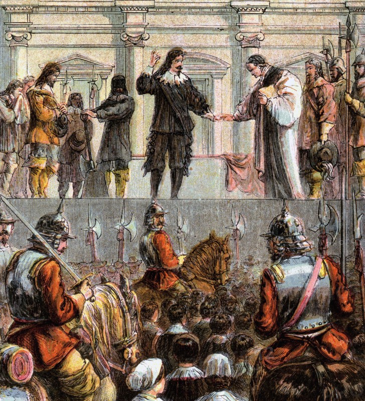 'Execution Of Charles I, 1649', (c1850). Artist: Unknown