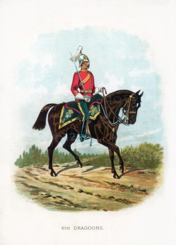 '6th Dragoons', 1889. Artist: Unknown