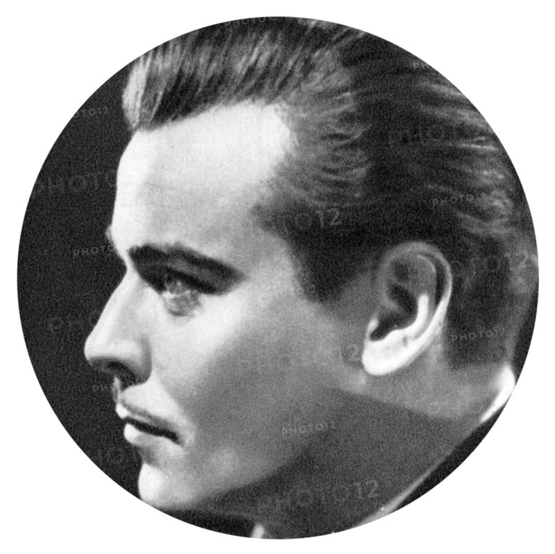 Nils Asther, Danish-born Swedish stage and film actor, 1934-1935. Artist: Unknown