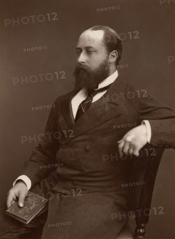 HRH the Prince of Wales, 1876.Artist: Lock & Whitfield