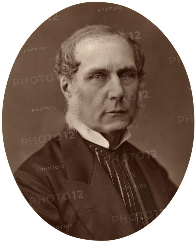 Right Hon Lord Selborne, ex-Lord High Chancellor of England, 1876.Artist: Lock & Whitfield