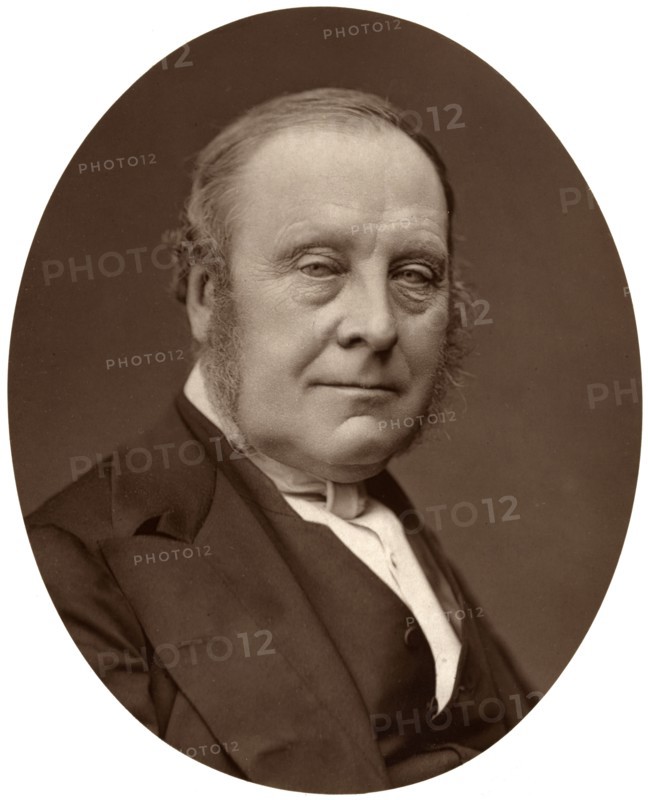 Right Hon Lord Redesdale, Chairman of Committees of the House of Lords, 1876.Artist: Lock & Whitfield