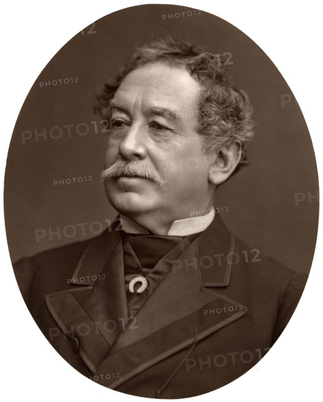 William Howard Russell, Esq, LLD, Irish journalist, 1876.Artist: Lock & Whitfield