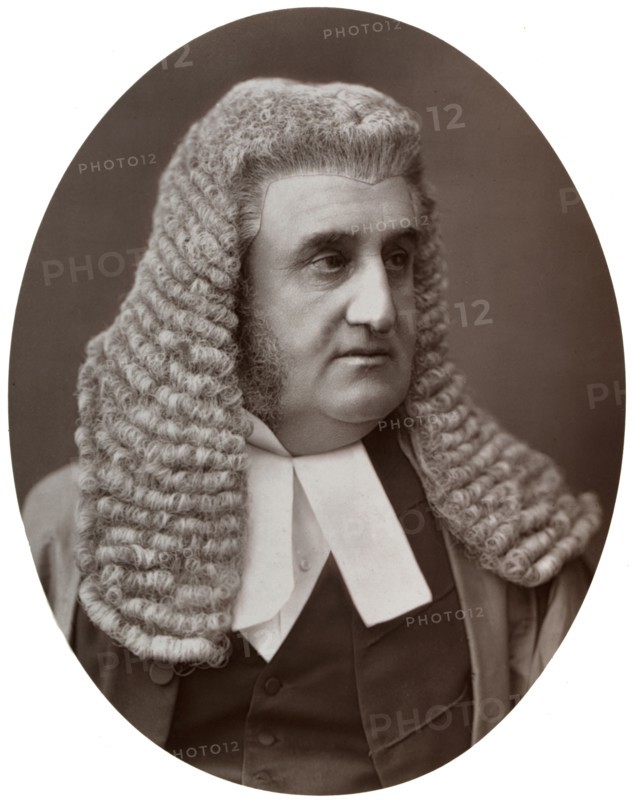 Right Hon Sir Robert J Phillimore, DCL, Judge of the High Court of Justice, 1877.Artist: Lock & Whitfield