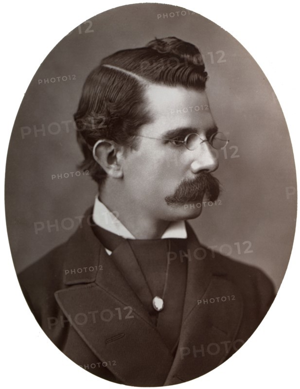 William Black, British novelist, 1877.Artist: Lock & Whitfield