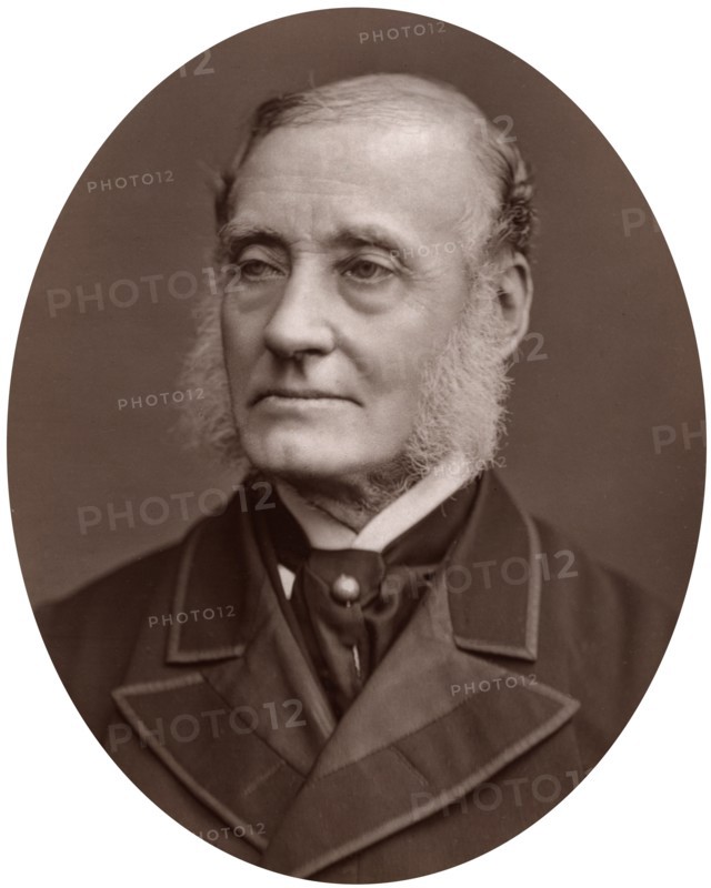 Sir Rutherford Alcock, British diplomat and President of the Royal Geographical Society, 1877.Artist: Lock & Whitfield