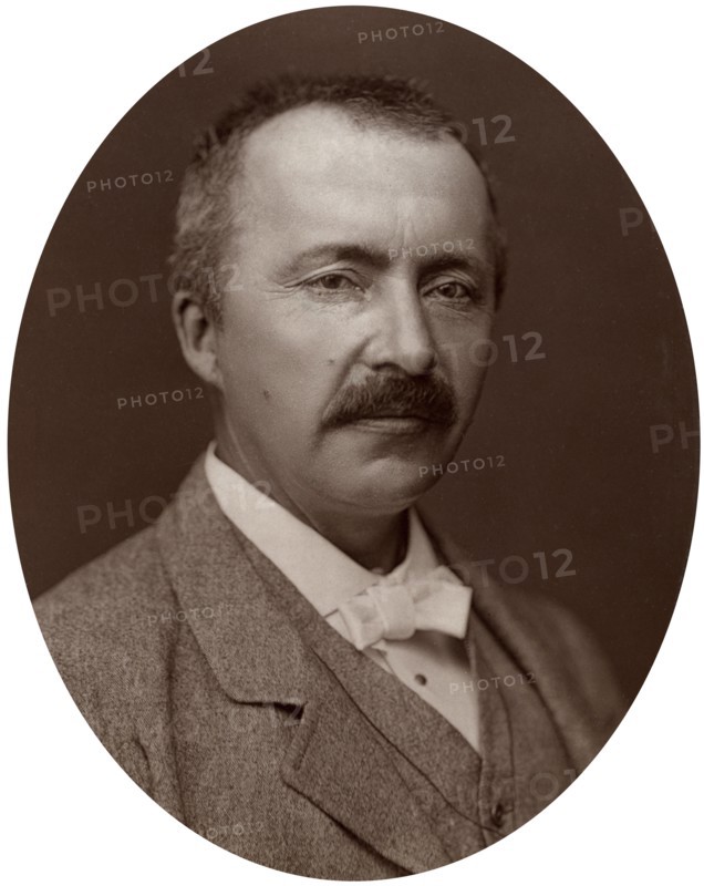 Dr Heinrich Schliemann, German Homeric Archeologist, 1877.Artist: Lock & Whitfield