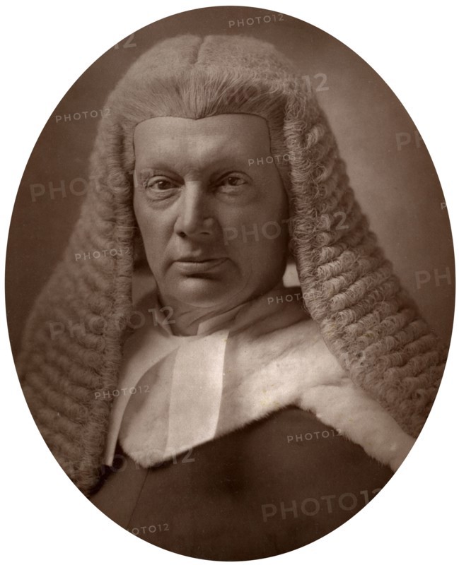 Hon Sir Joseph William Chitty, Judge of the High Court of Justice, 1883.Artist: Lock & Whitfield
