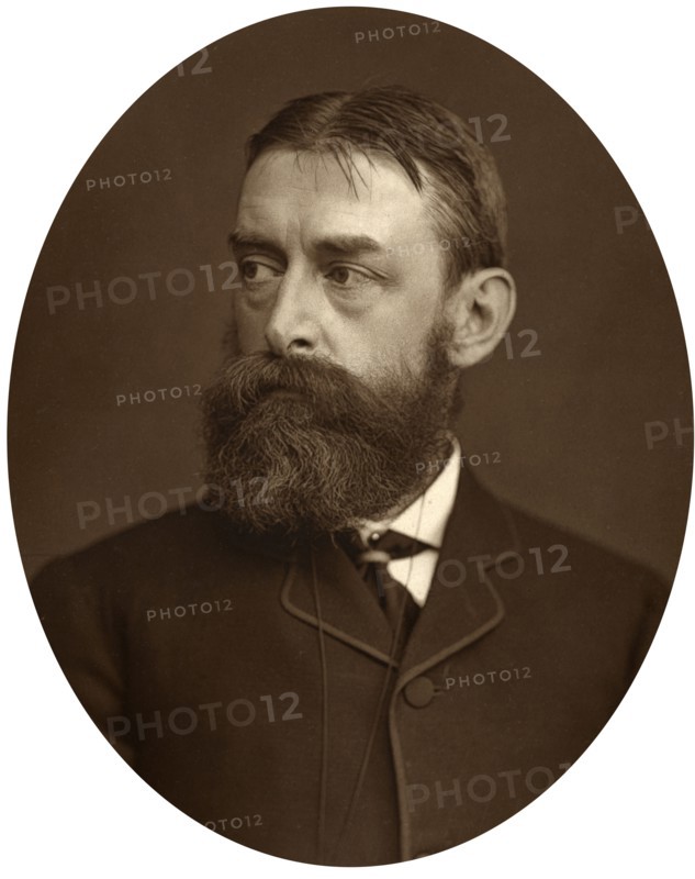 Edward John Poynter, President of the Royal Academy, 1880.Artist: Lock & Whitfield