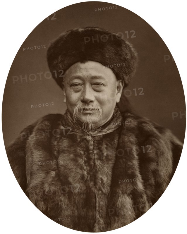 Kuo Sung-Tao, first Chinese envoy to Great Britain, 1880.Artist: Lock & Whitfield
