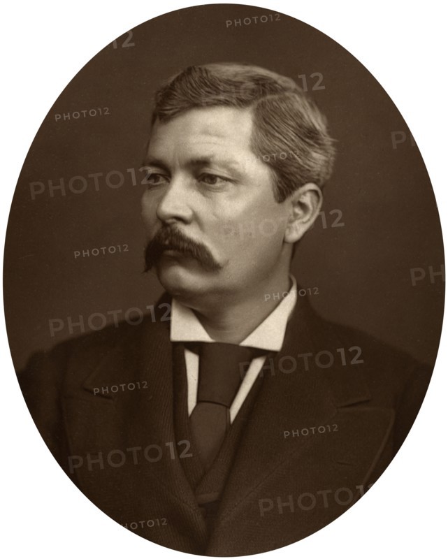 Henry Morton Stanley, African explorer, 1880.Artist: Lock & Whitfield