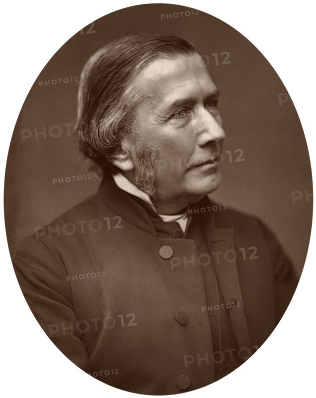 Reverend Charles John Vaughan, DD, Dean of Llandaff and Master of the Temple, 1882.Artist: Lock & Whitfield