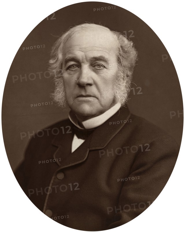Samuel Morley, MP, industrialist and politician, 1882.Artist: Lock & Whitfield