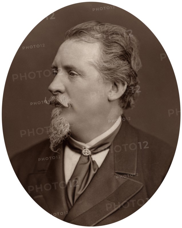 Frederick Goodall, painter, 1878.Artist: Lock & Whitfield