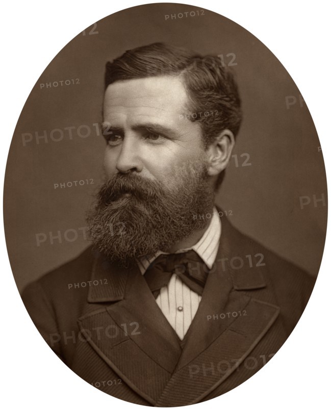 Commander Verney Lovett Cameron, explorer, 1878.Artist: Lock & Whitfield