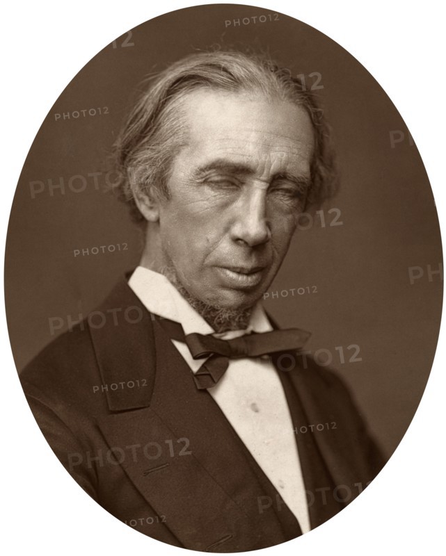 George Alexander MacFarren, composer, 1881. Artist: Unknown