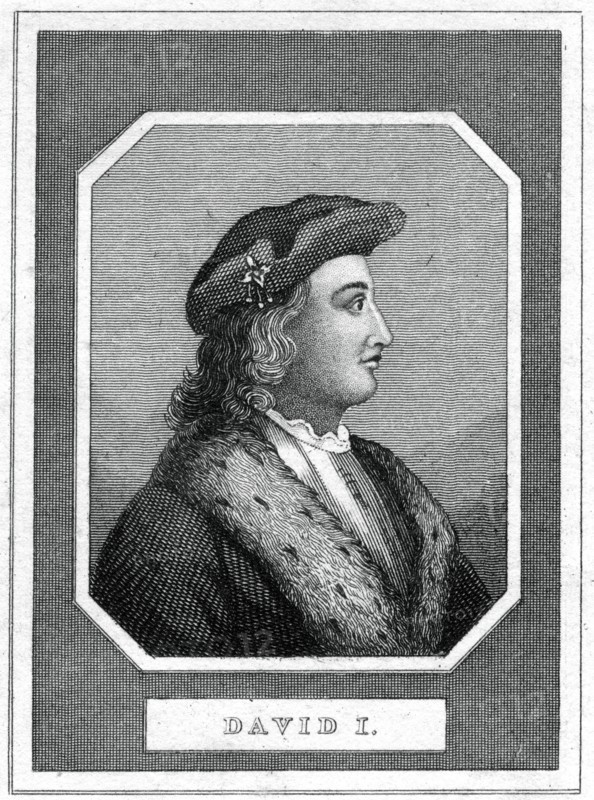 David I, King of Scotland. Artist: Unknown