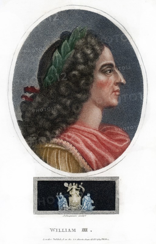 William III, King of England, Scotland and Ireland, (1804).Artist: J Chapman