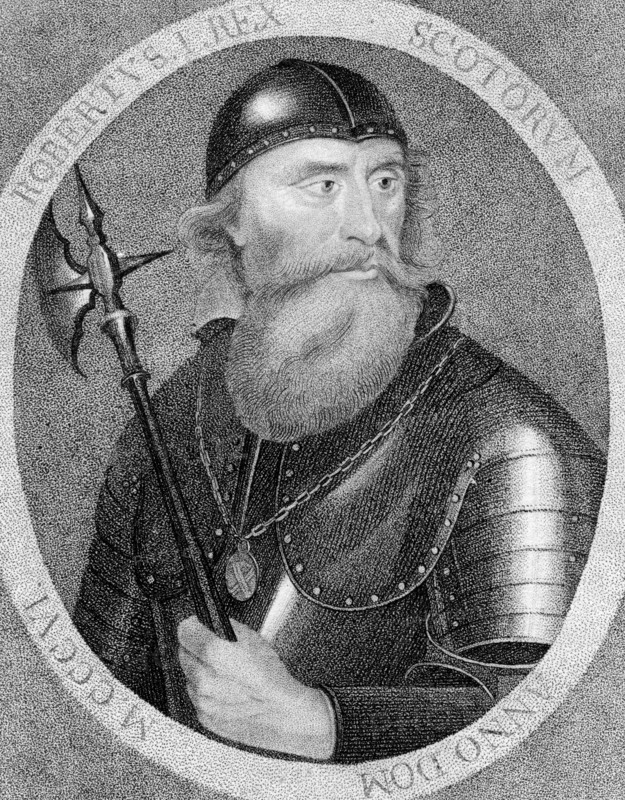 Robert I, commonly Robert the Bruce, King of Scotland, (1797).Artist: E Harding
