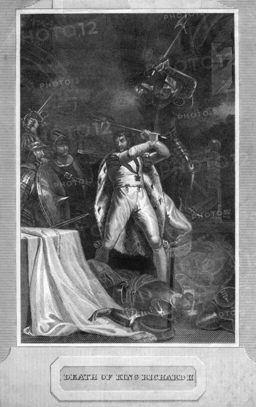'Death of King Richard II', 1400. Artist: Unknown