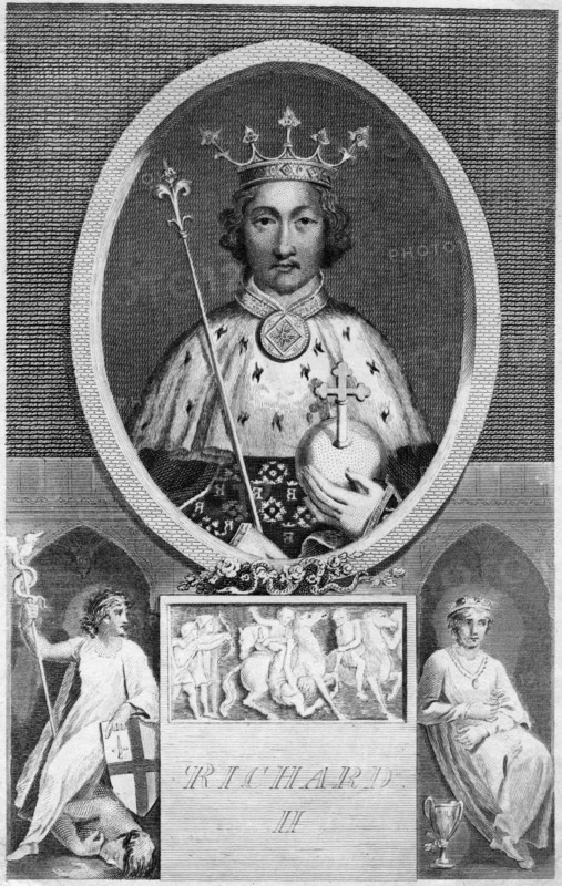 Richard II, King of England. Artist: Unknown