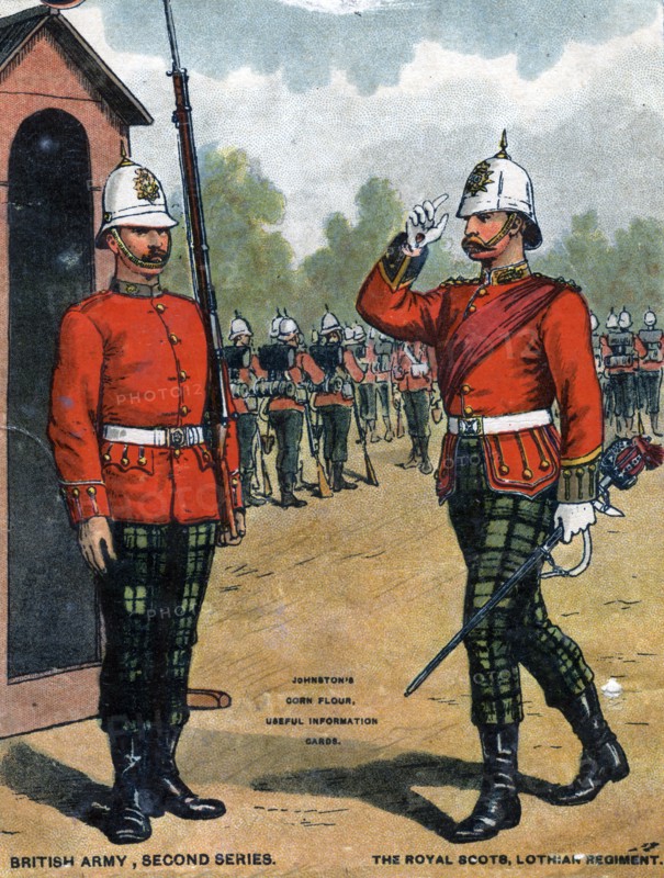 The Royal Scots (Lothian Regiment), 20th century. Artist: Unknown