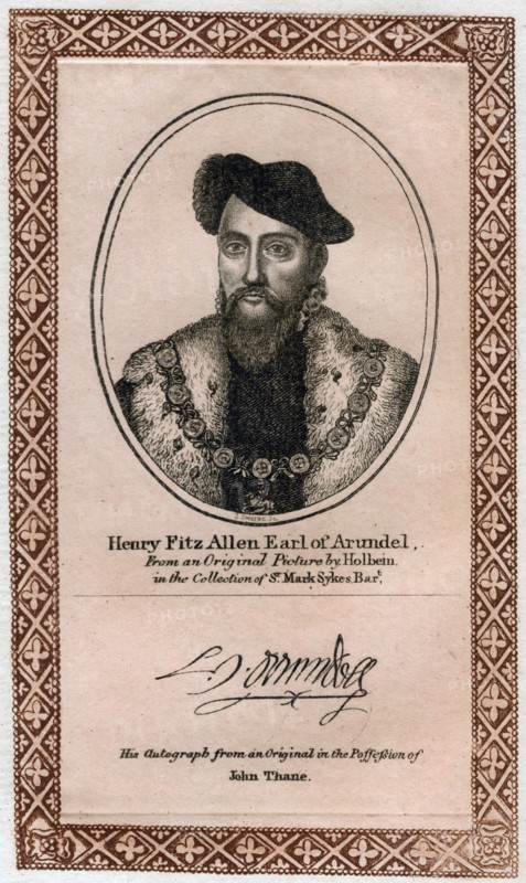 Henry Fitzalan, 19th Earl of Arundel. Artist: Unknown