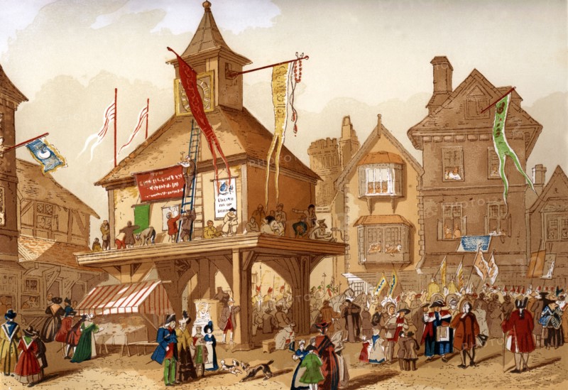 The Shakespeare Jubilee At Stratford upon Avon, c1850. Artist: Unknown