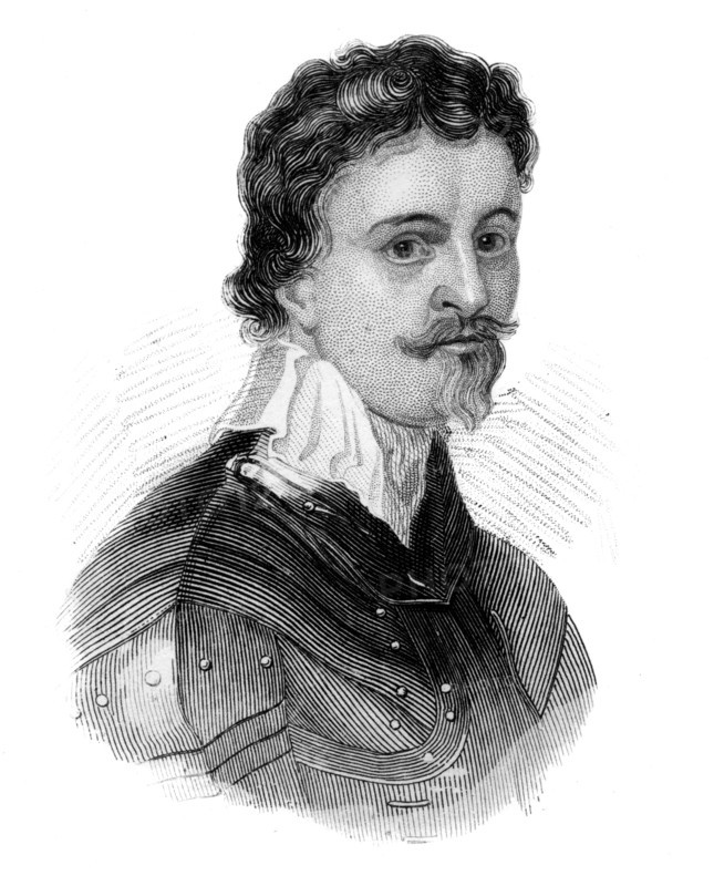 Sir Thomas Wentworth, 1st Earl of Strafford, 17th century English statesman, (c1850). Artist: Unknown