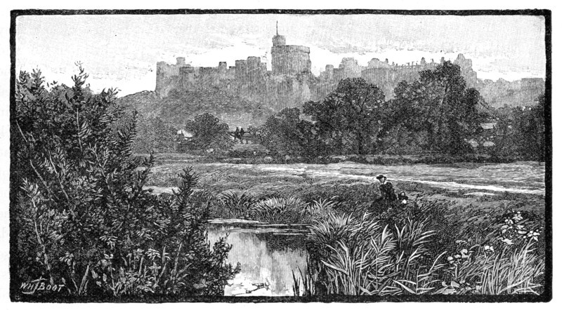 Windsor Castle, 1900.Artist: William Henry James Boot