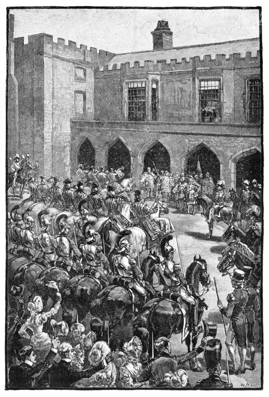 'Proclamation of the Queen', 19th century. Artist: Unknown