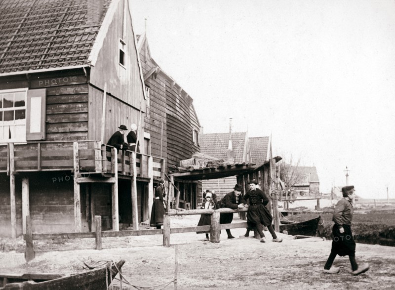 Marken Island, Netherlands, 1898. Artist: James Batkin