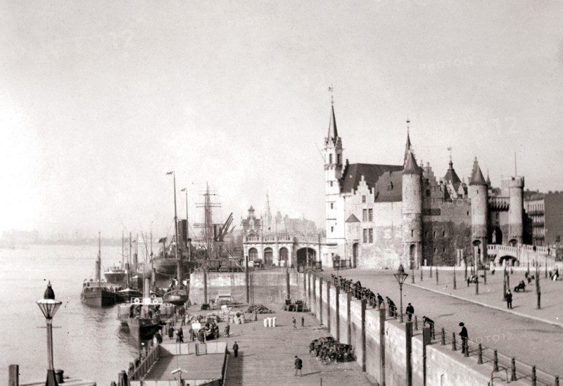 Antwerp, 1898.Artist: James Batkin