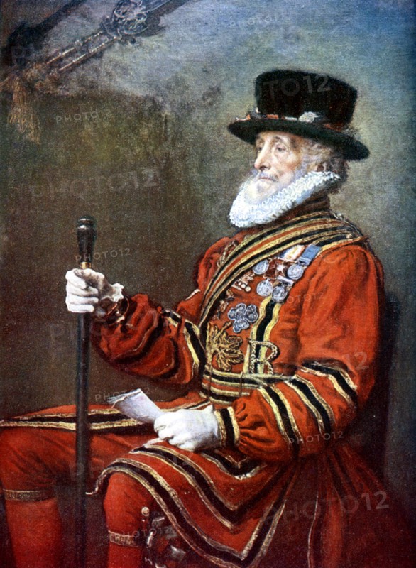 A Yeoman of the Guard, c1905. Artist: Unknown