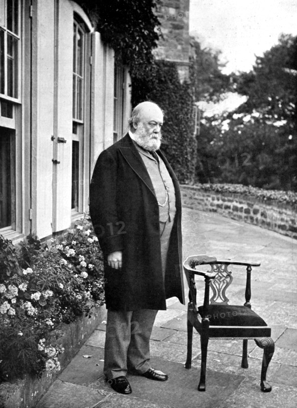 The Marquess of Salisbury, British Prime Minister, c1890-1903 (c1905). Creator: Lambert Weston & Son.