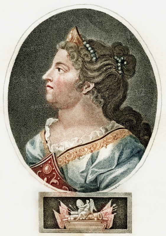 Anne, Queen of Great Britain, c1796. Artist: Unknown