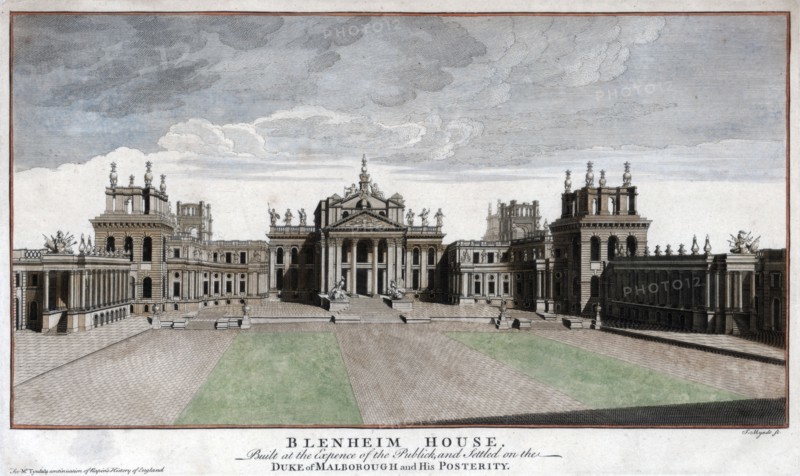'Blenheim House', Woodstock, Oxfordshire.Artist: Mynde