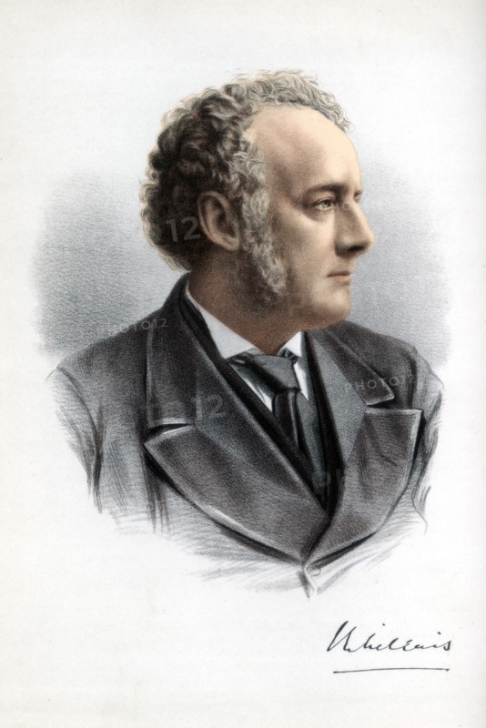 Sir John Everett Millais, 1st Baronet, British painter and illustrator, c1890.Artist: Cassell, Petter & Galpin