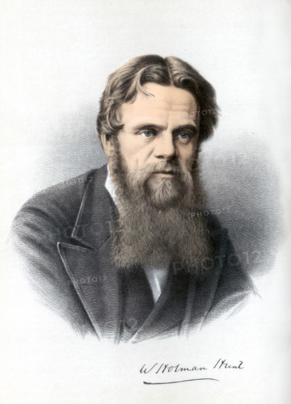 William Holman Hunt, British painter, c1890.Artist: Cassell, Petter & Galpin