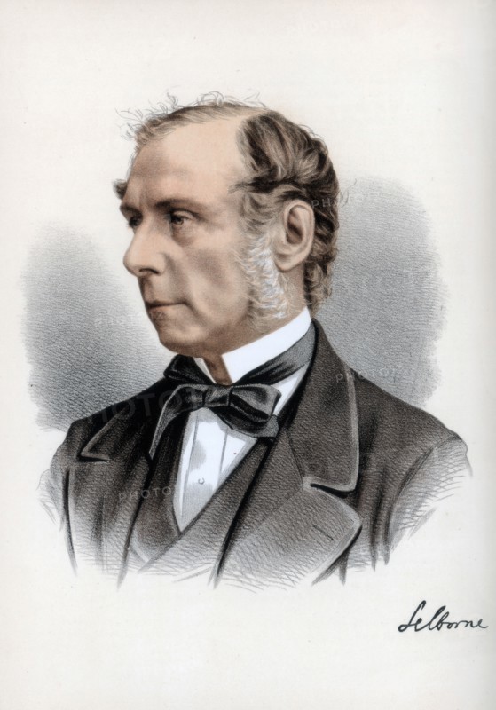 Roundell Palmer, 1st Earl of Selborne, British lawyer and Liberal politician, c1890.Artist: Cassell, Petter & Galpin
